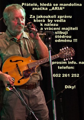Hledá se mandolína